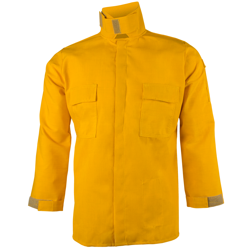 Brush Shirt | 6.0oz Nomex IIIA Yellow | WLS0105 | CrewBoss