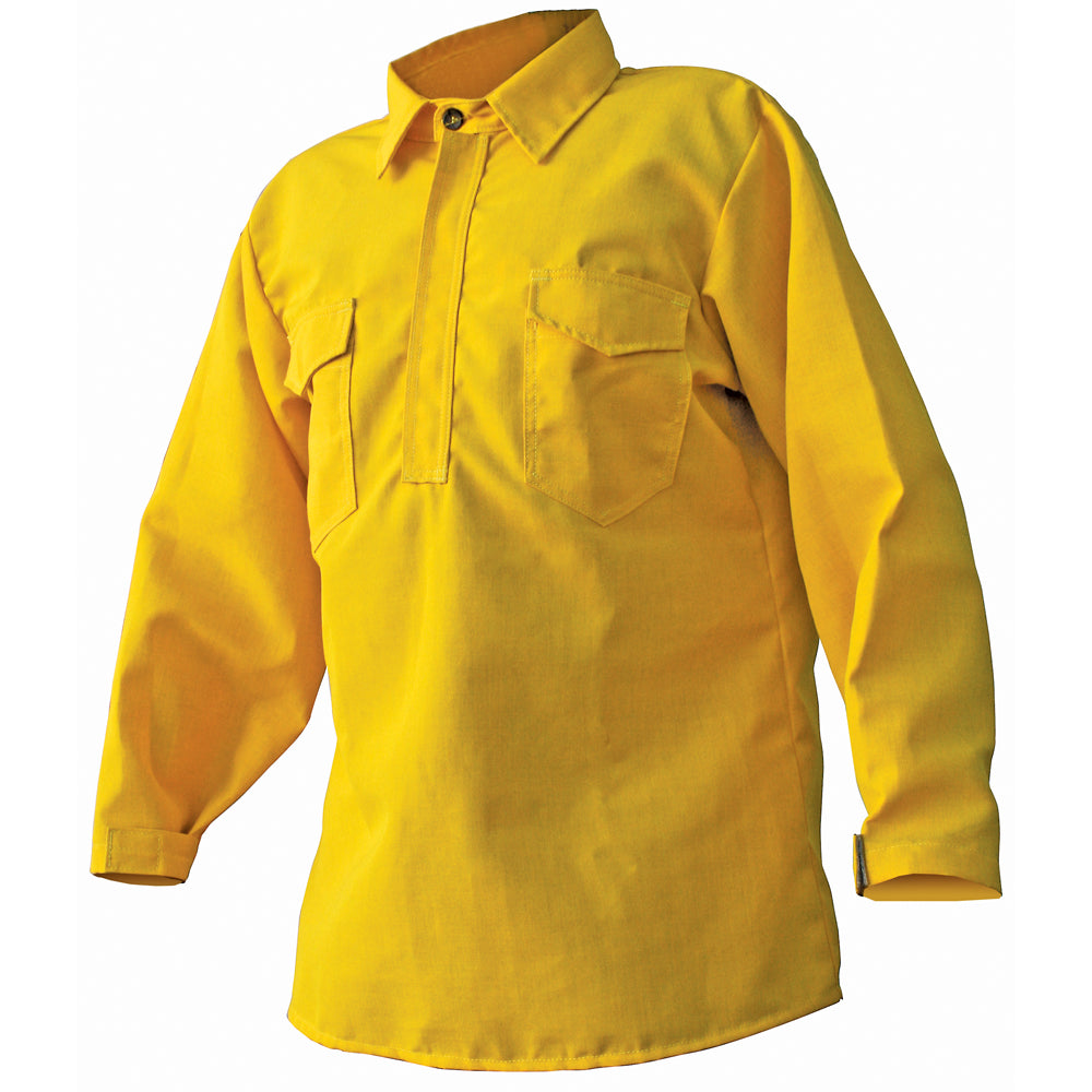 Hickory Brush Shirt | 5.8oz Tecasafe Yellow | WLS0335 | CrewBoss